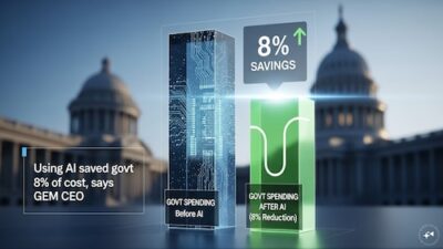AI Implementation Cuts Government Costs by 8%, According to GEM CEO