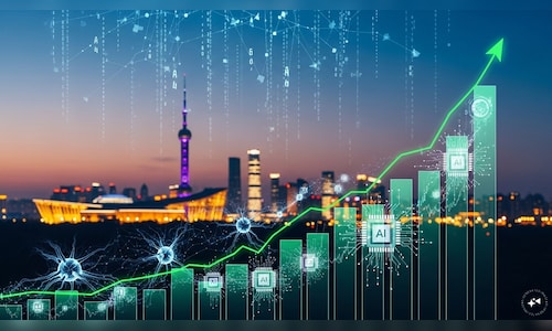 Chinese AI Stocks Surge on Positive Demand Outlook and Government Backing