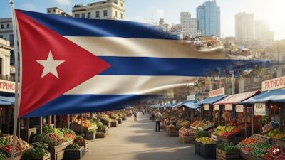 Cuba initiates its most significant economic reforms since the revolution.