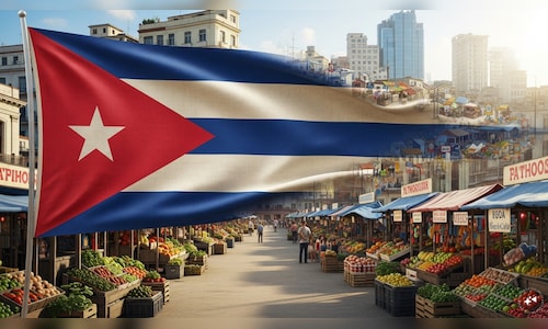 Cuba initiates its most significant economic reforms since the revolution.