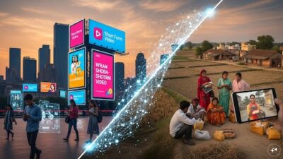 Digital Divide Between Urban and Rural Areas Narrows as Short-Form Videos Boost Consumer Spending in India