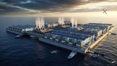 Elon Musk is exploring space for AI data centers, while this startup aims to house them on the ocean.