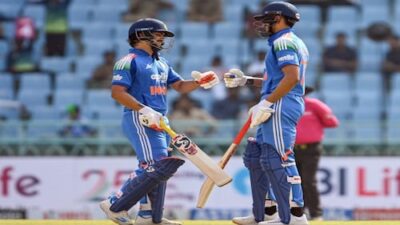 Gill and Kishan lead India to a commanding 170-run victory against Afghanistan in the second ODI.