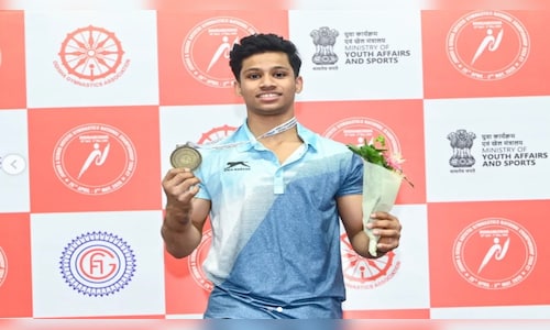 Harshit Damodaran and Akshat Bajaj clinch gold and silver for India at the Asian Artistic Gymnastics Championships.