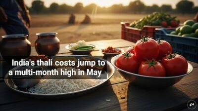 Heat and tomatoes are putting a strain on India’s food plates.