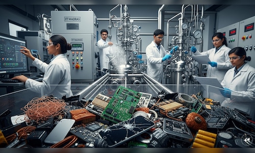 IIT Madras creates local pilot facility for processing 100 tons of e-waste annually.