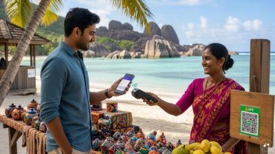 Indian tourists might soon have the option to use UPI in Seychelles.