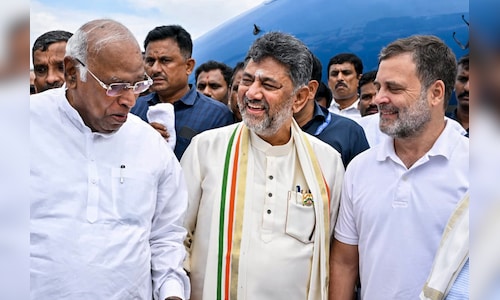 Karnataka Chief Minister DK Shivakumar states that the decision on cabinet expansion is up to the Congress leadership.