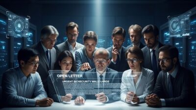 Leading AI figures, including Sam Altman, caution that AI may facilitate access to hazardous biological information.