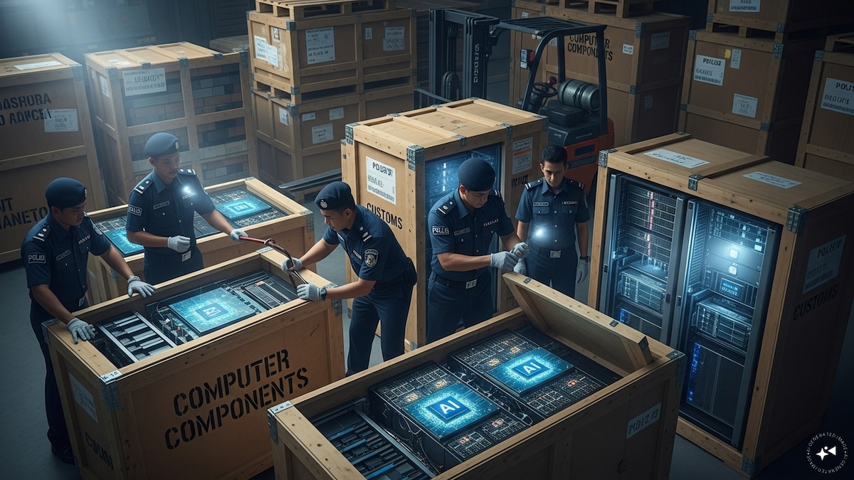 Malaysia Customs Confiscates $13 Million in Advanced AI Chips