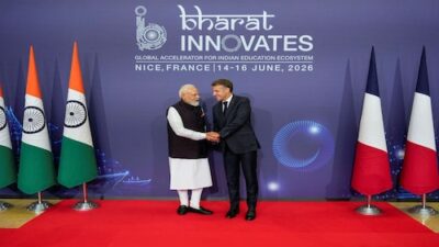 PM Modi and Macron Converge in France: AI and Startups Propel Bharat Innovates 2026 Initiative