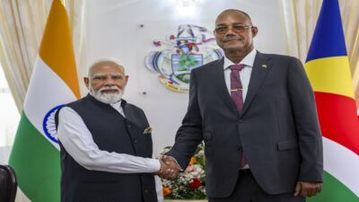 PM Modi in Seychelles: Honored as 'Protector of the Blue Horizon' Amid Maritime Security Discussions