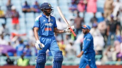 Shubman Gill scores his 21st international century with a remarkable innings against Afghanistan.