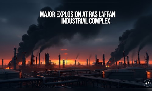 Significant Blast at Ras Laffan Industrial Site; Qatar Energy Describes It as an 'Operational Incident'