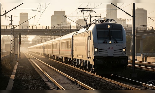 Two railway stocks climb by as much as 4% following order wins announced on Friday.