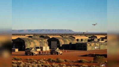 US to establish a lasting stockpile of Marine Corps weapons in Australia as part of Indo-Pacific expansion efforts.