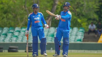 Vaibhav Sooryavanshi's thrilling 94-run innings leads India A to victory in the tri-series.