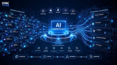 While others are creating AI models, this former Navy officer is developing an AI marketplace.