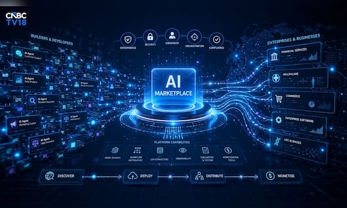 While others are creating AI models, this former Navy officer is developing an AI marketplace.