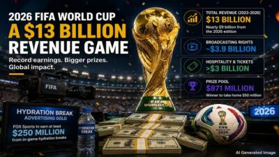 2026 FIFA World Cup Expected to Bring in $9 Billion, Record Revenue for the Event
