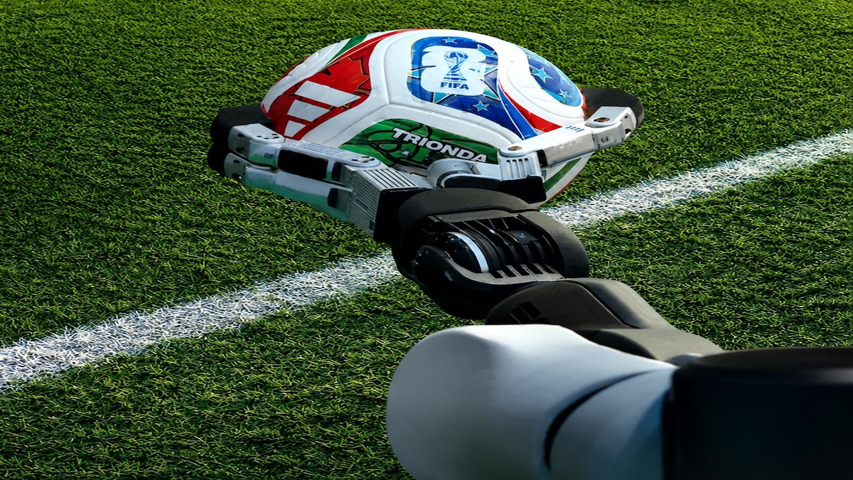 Check It Out: Atlas, the humanoid robot, brings out the match ball at the World Cup