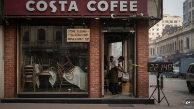 Costa Coffee's Store Count Decreases by 22 to 198 in India for FY26, Revenue Grows by 7%