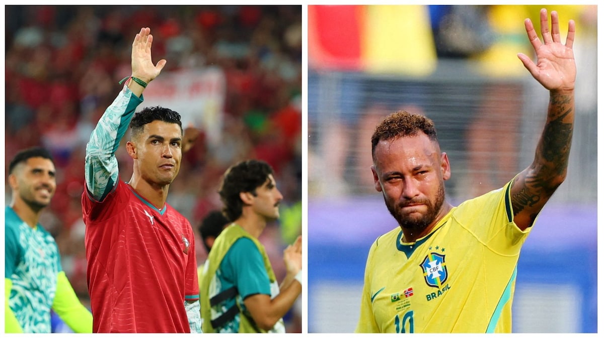 Cristiano Ronaldo and Neymar: A Visual Chronicle of Their Remarkable World Cup Adventures