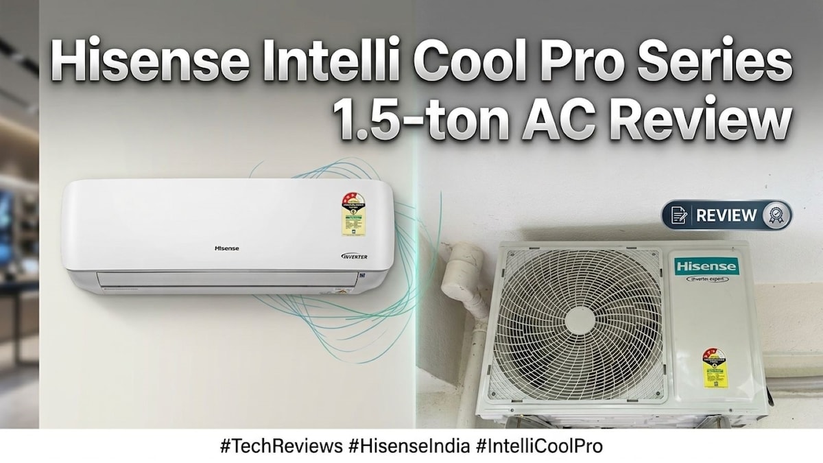 Hisense Intelli Cool Pro Series 1.5-ton AC Review: Strong Airflow, Handy App Features, but Is the 3-Star Rating Sufficient?