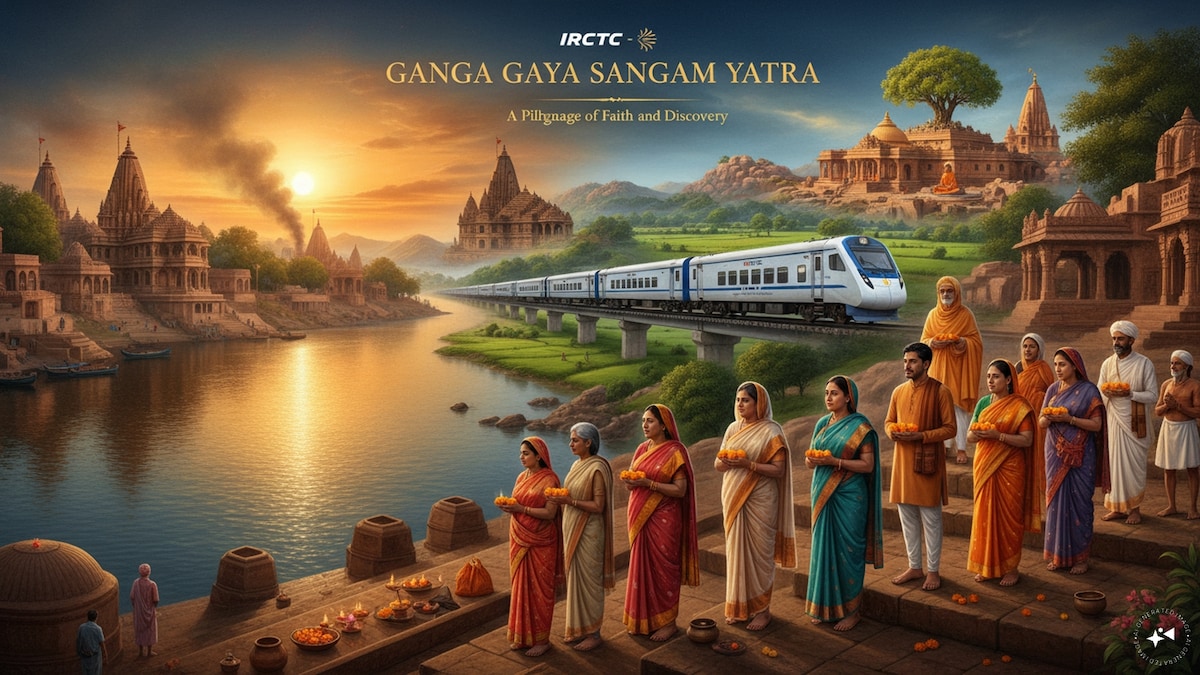 IRCTC Ganga Gaya Sangam Journey: An 8-Day Pilgrimage Tour from Hyderabad to Six Holy Sites
