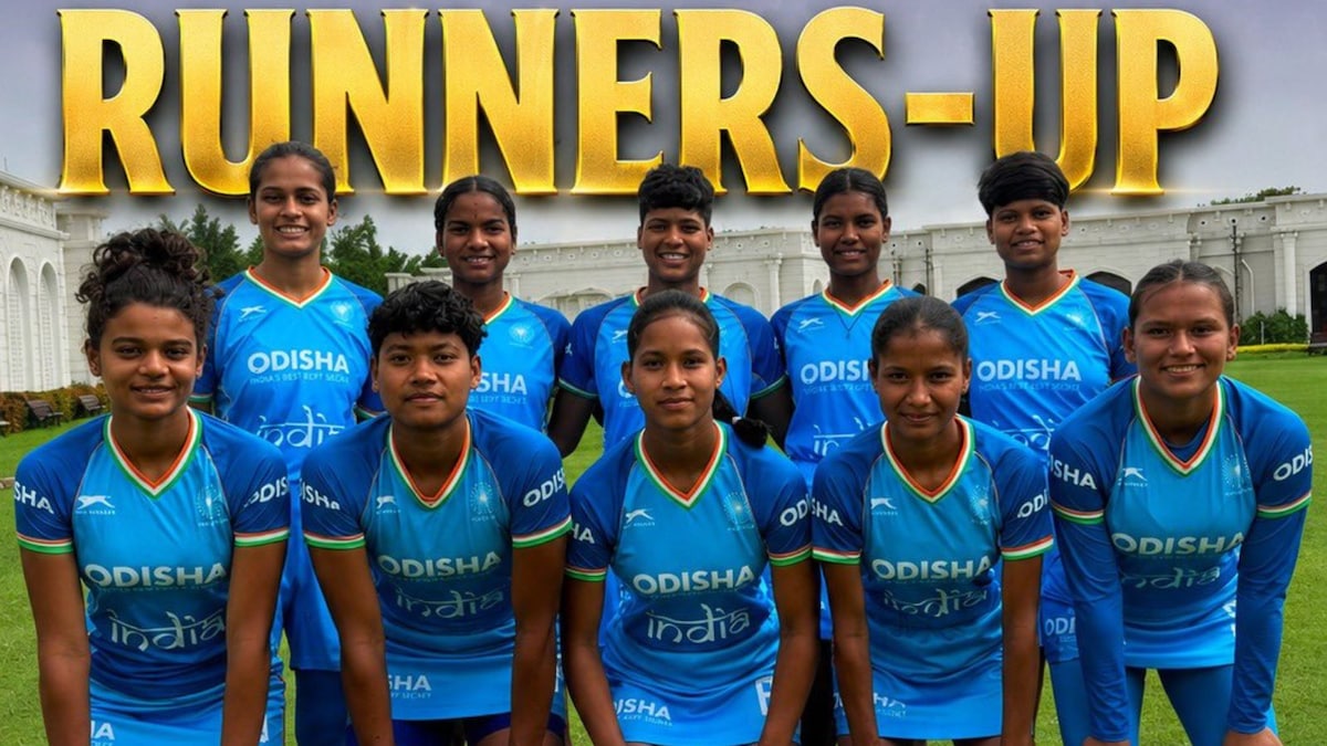 Indian Women's Team Finishes Youth Hockey5s Asian Championship with a Silver Medal