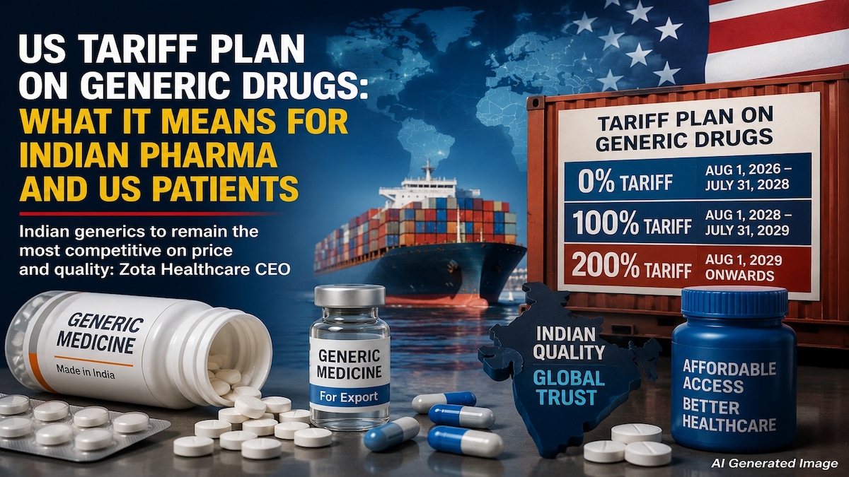 Indian generics will continue to lead in price and quality competitiveness, says Zota Healthcare CEO.