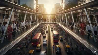 Mahalaxmi in Mumbai to feature India’s first skywalk with a travellator.
