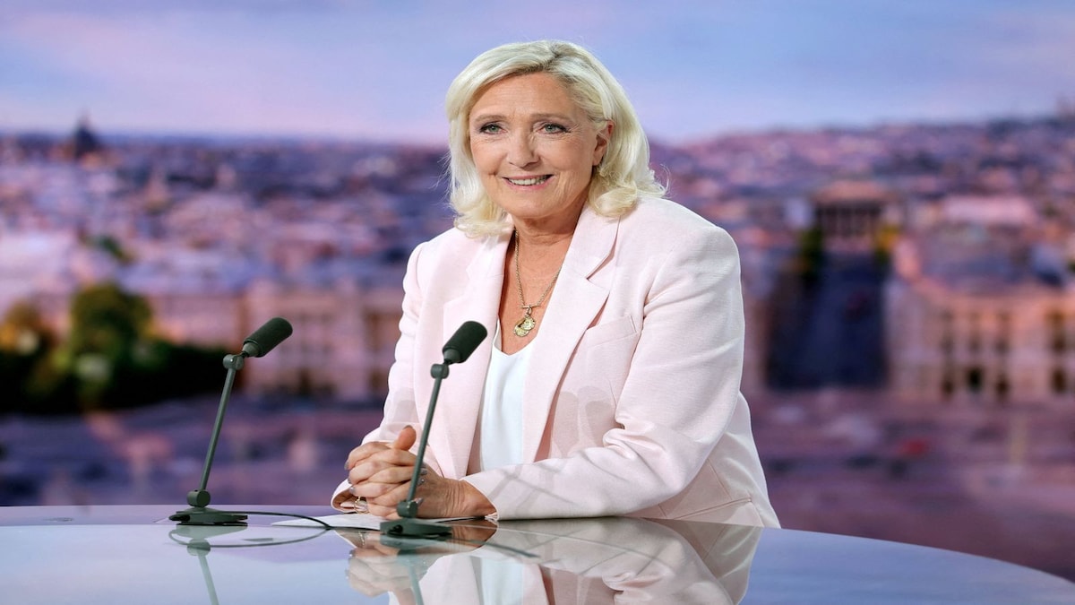 Marine Le Pen of France announces intention to campaign for presidency in 2027 and contest her conviction.