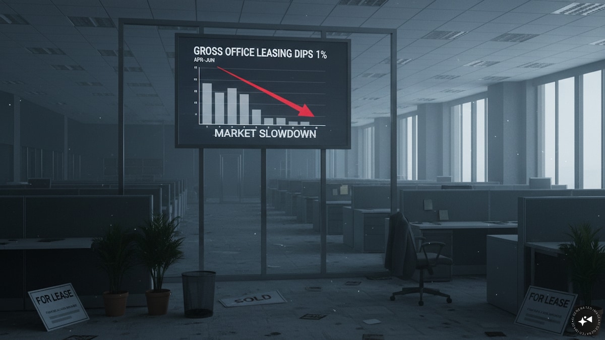 Office leasing falls 1% from April to June due to supply limitations: C&W