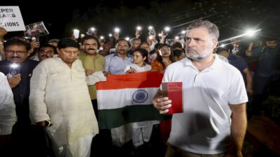 Rahul Gandhi warns BJP-RSS: Students' unrest signals they can't govern like a personal fiefdom.
