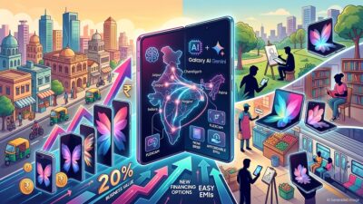 Samsung India claims foldable phones have become mainstream, with Tier 2 cities fueling growth.