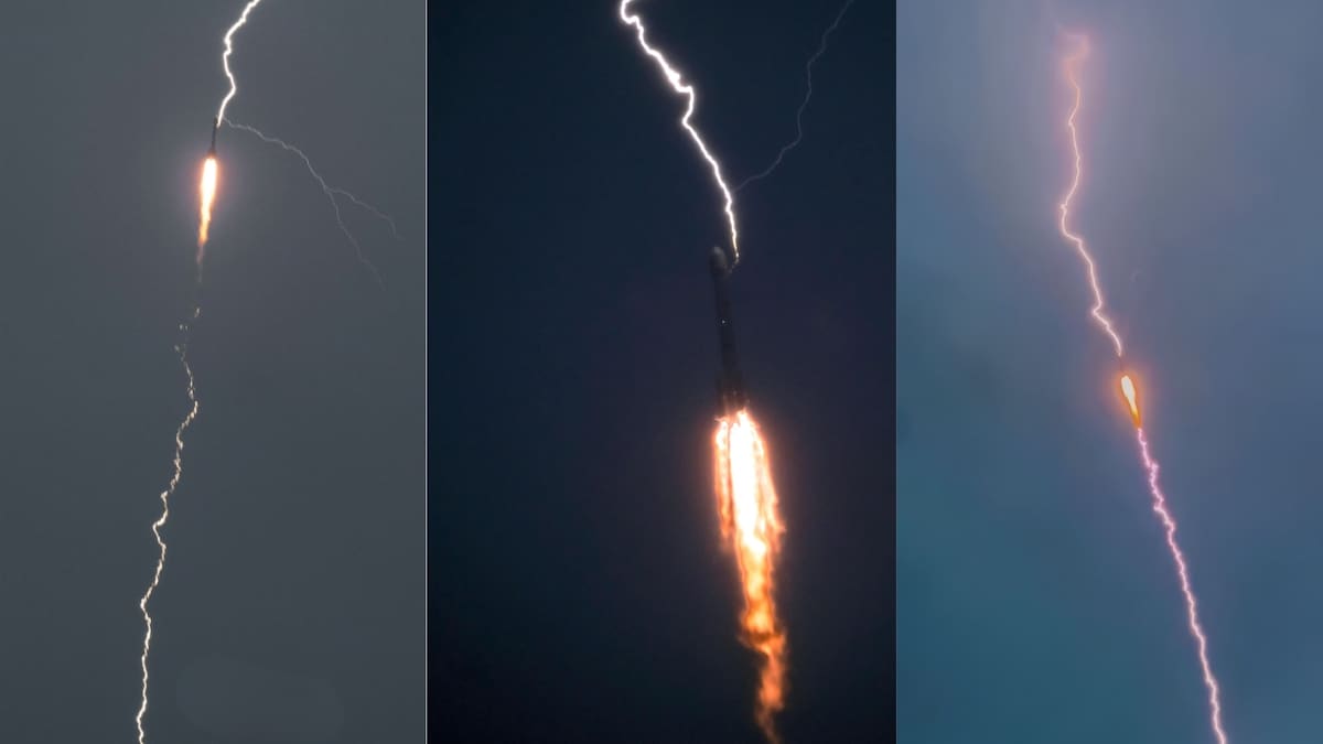 See | Lightning Hits China's Long March 3B Rocket Post-Liftoff, Satellite Achieves Orbit