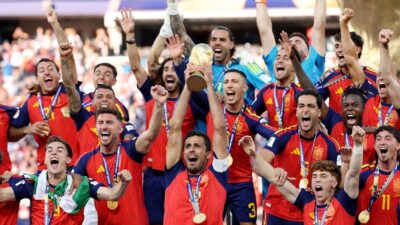 Spain climbs back to the top of FIFA rankings as Morocco achieves all-time high position.