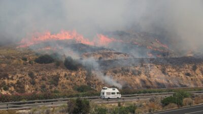 Spanish wildfire victims trapped in vehicles as roads became deadly obstacles.