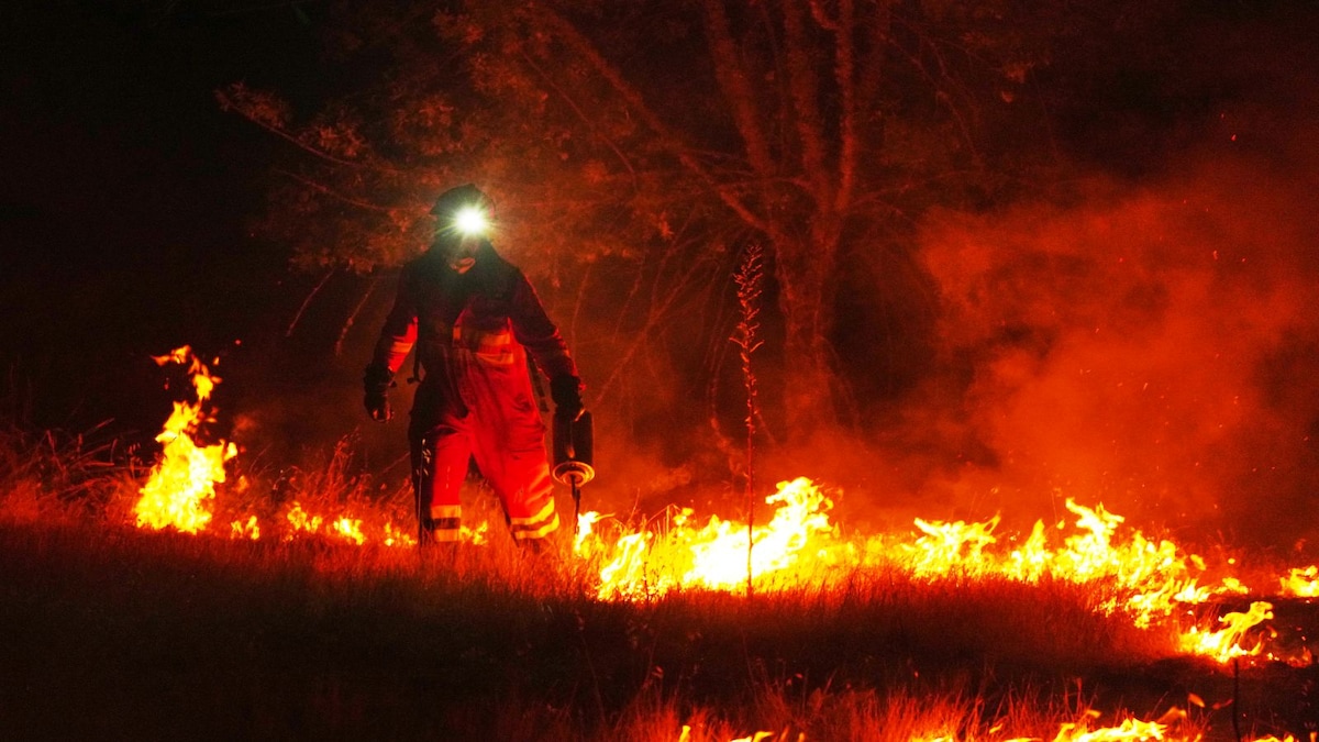 The Escalation of Wildfires in France and Spain into One of Europe's Most Severe Fire Crises