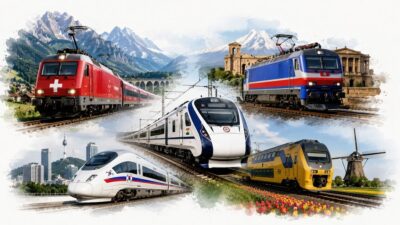 The World's Leading Electrified Railway Networks: India's Position Revealed