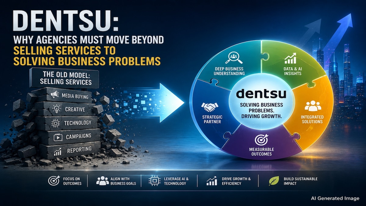 Why Advertising Agencies Can't Thrive Solely on Creating Ads: Insights from Dentsu's CEO