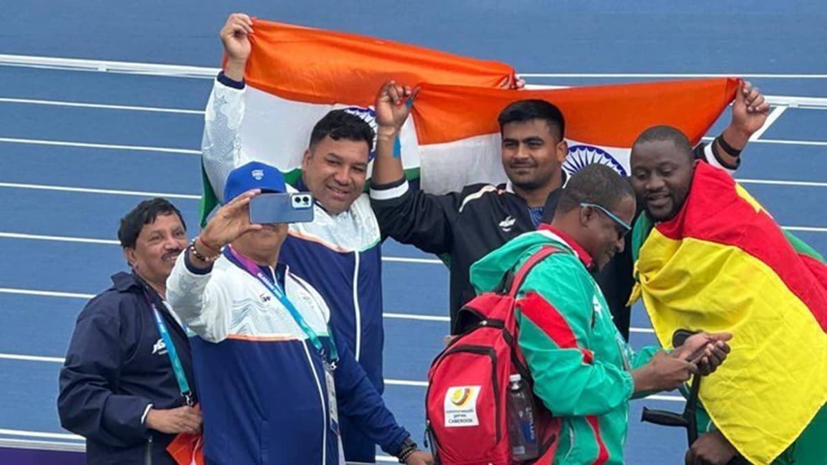 CWG 2026: Soman Rana Claims Historic Gold in Men's F57 Shot Put, While Shubham Juyal Takes Silver
