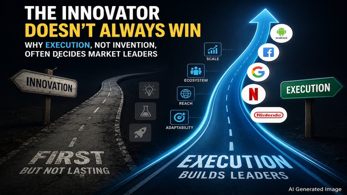 Early entrants don't always succeed: Google, Netflix, and Facebook illustrate the importance of effective execution.