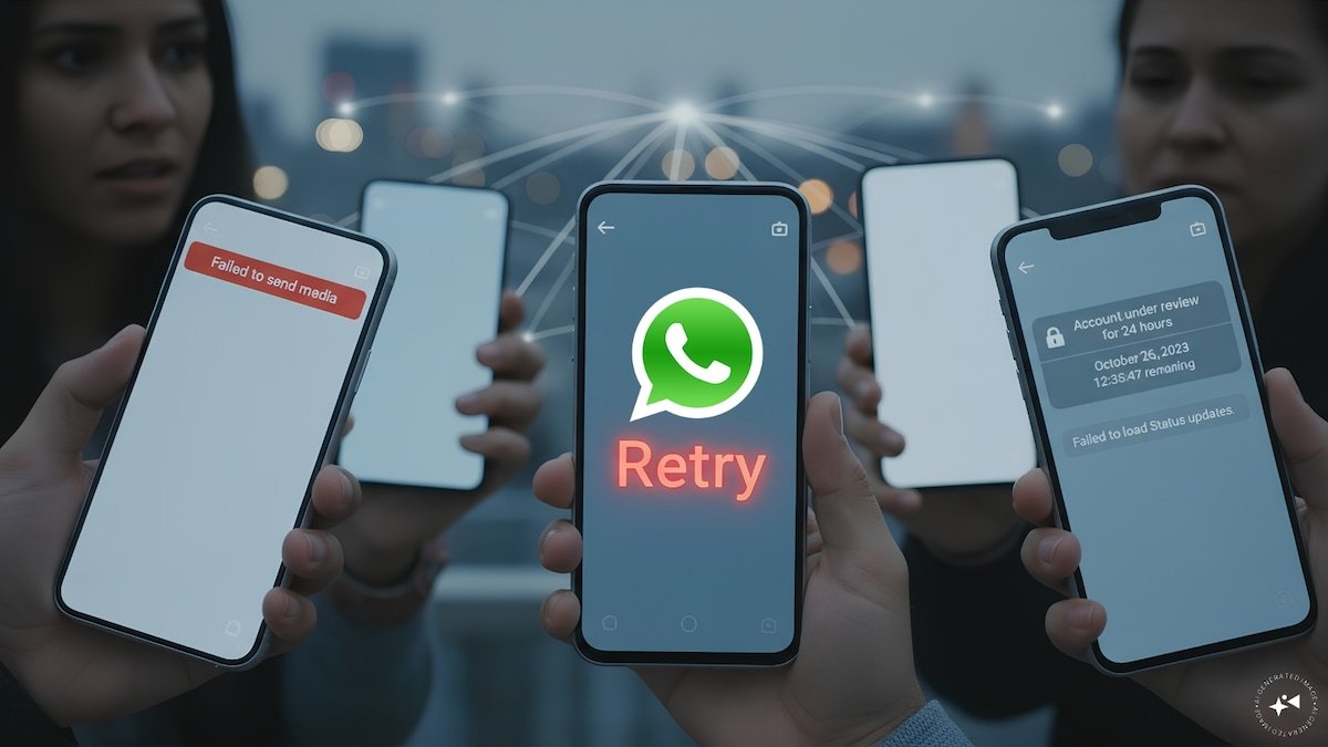 Global WhatsApp Outage Disrupts User Experience; Media Sharing and Status Updates Impacted