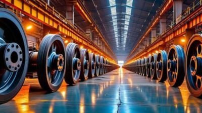 Jupiter Wagons Collaborates with Italy's Lucchini RS to Manufacture Railway Wheels in India