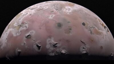 NASA's Juno spacecraft explores the depths of Jupiter's volcanic moon for the first time.