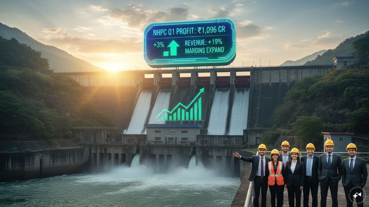 NHPC Sees Slight Increase in Q1 Profit Due to Boost in Operating Performance from Higher Power Generation Revenue