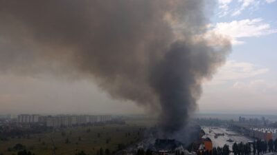 Russia shot down 605 Ukrainian drones overnight, according to the Defense Ministry.