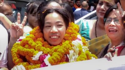 See: Indian Weightlifting Champions Honored with a Hero's Welcome After Commonwealth Games